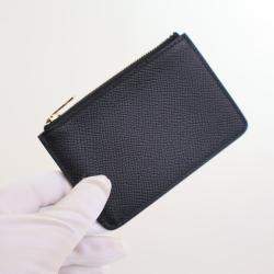 Pre Owned Hermes Noir Epsom Constance Slim Wallet