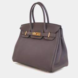 Pre Owned Hermes Etain Togo Birkin 30