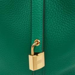 مملوكة مسبقًا Hermès Picotin 18 Vert Vertigo Taurillon Clemence Leather Bag