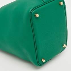 مملوكة مسبقًا Hermès Picotin 18 Vert Vertigo Taurillon Clemence Leather Bag