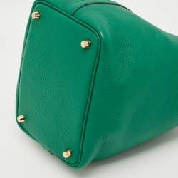 مملوكة مسبقًا Hermès Picotin 18 Vert Vertigo Taurillon Clemence Leather Bag