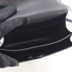 مملوكة مسبقًا حقيبة هيرمس كونستانس 18 ميني نوار بوكس كلوتيه