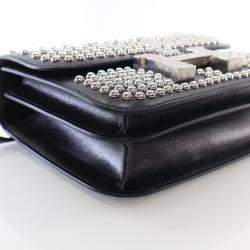 مملوكة مسبقًا حقيبة هيرمس كونستانس 18 ميني نوار بوكس كلوتيه