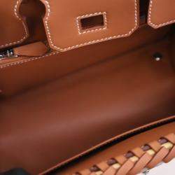 Pre Owned Hermes Gold Swift Picnic Birkin 25