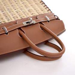 Pre Owned Hermes Gold Swift Picnic Birkin 25