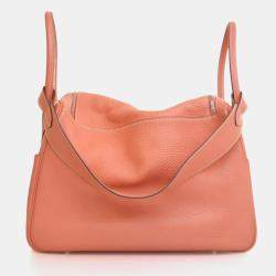 Pre Owned حقيبة هيرمس ليندي 34 كليمونس كرفيت