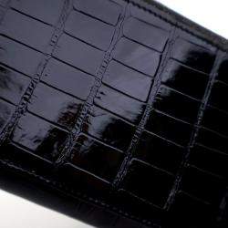 مملوكة مسبقًا حقيبة هيرمس كيلي سيليير 28 تمساح أسود نوار