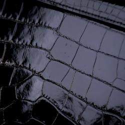 مملوكة مسبقًا حقيبة هيرمس كيلي سيليير 28 تمساح أسود نوار