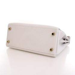 Pre Owned Hermes Gris Pale Togo Kelly 25