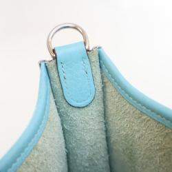 Pre Owned حقيبة هيرمس إيفلين TPM كليمنس بلو أزرق أتول 16