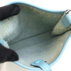 Pre Owned حقيبة هيرمس إيفلين TPM كليمنس بلو أزرق أتول 16