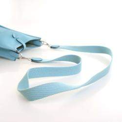 Pre Owned حقيبة هيرمس إيفلين TPM كليمنس بلو أزرق أتول 16