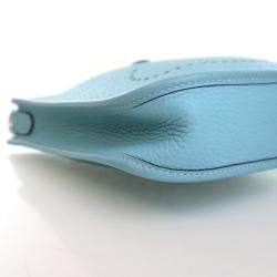 Pre Owned حقيبة هيرمس إيفلين TPM كليمنس بلو أزرق أتول 16