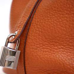 مملوكة مسبقًا حقيبة هيرمس بيكوتين لوك 18 برتقالي إتش كليمونس