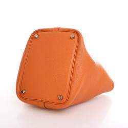 مملوكة مسبقًا حقيبة هيرمس بيكوتين لوك 18 برتقالي إتش كليمونس