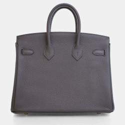 Pre Owned حقيبة هيرمس بيركين 25 إيتان توغو