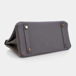 Pre Owned حقيبة هيرمس بيركين 25 إيتان توغو