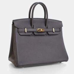 Pre Owned حقيبة هيرمس بيركين 25 إيتان توغو