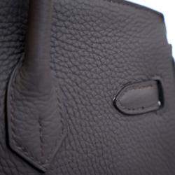 Pre Owned حقيبة هيرمس بيركين 25 إيتان توغو