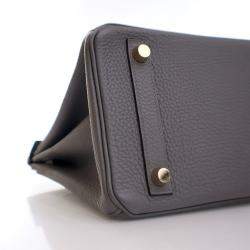 Pre Owned حقيبة هيرمس بيركين 25 إيتان توغو