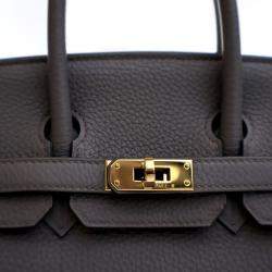 Pre Owned حقيبة هيرمس بيركين 25 إيتان توغو