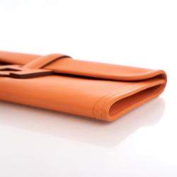 Pre Owned هيرمس جيجي إيلان 29 جلد سويفت برتقالي