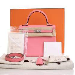 Pre Owned Hermes Rose d’Été Swift Kelly 25