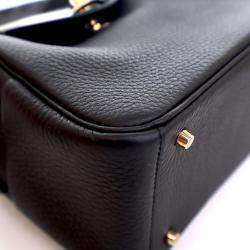 Pre Owned Hermes Noir Clemence Mini Lindy 20