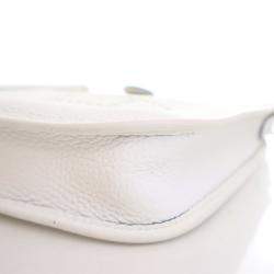 Pre Owned Hermes New White Clemence Evelyne TPM 16