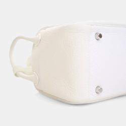 مملوكة مسبقًا Hermes New White Clemence Mini Lindy