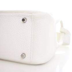 مملوكة مسبقًا Hermes New White Clemence Mini Lindy
