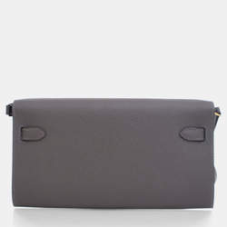 Pre Owned محفظة هيرمس كيلي غريز ماير إيبسوم تو غو