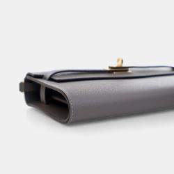 Pre Owned محفظة هيرمس كيلي غريز ماير إيبسوم تو غو