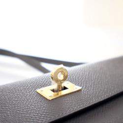 Pre Owned محفظة هيرمس كيلي غريز ماير إيبسوم تو غو