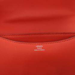 مملوكة مسبقًا حقيبة هيرميس كونستانس 18 ميني سويفت ماربل كابوسين