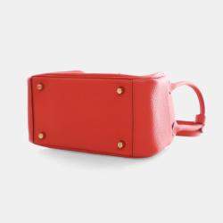 مملوكة مسبقًا Hermes Rouge De Coeur Clemence Mini Lindy 20