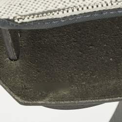 Pre Owned Hermès Herbag Zip 31 Ardoise/Black Coated Canvas and Leather Bag