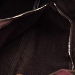 مملوكة مسبقًا حقيبة يد هيرمس فور تاهو بي إم قماش بورجوندي