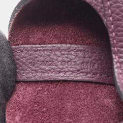 مملوكة مسبقًا حقيبة هيرمس بيكوتين لوك 18 جلد توريلون موريس بنفسجي