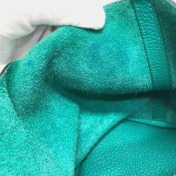 Pre Owned حقيبة هيرمس بيكوتين لوك إكلات دي جلد توريليون كليمونس لون أخضر فيرون كبير 22