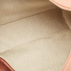 Pre Owned Hermes Bride-a-Brac Small Goyave Toile H Canvas Case