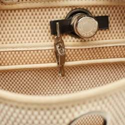 مملوكة مسبقًا Hermes 2in1 Herbag 31 Black/Natural Toile Canvas and Vache Hunter Bag