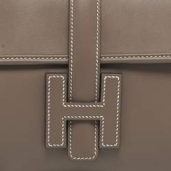 مملوكة مسبقًا حقيبة كلاتش هيرمس إلان 29 جيجي جلد سويفت إيتوب