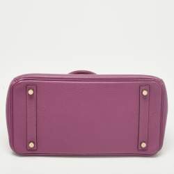 مملوكة مسبقًا حقيبة هيرمس بيركين 30 جلد توغو انيمور إكسسوار مطلي ذهبي