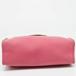 مملوكة مسبقًا Hermes Herbag Zip 31 Tosca/Natural Canvas and Leather Bag