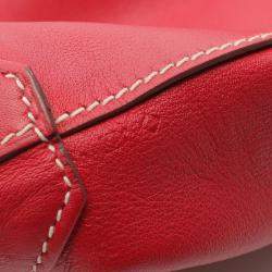 مملوكة مسبقًا Hermes Double Sense 28 Bordeaux Sikkim Leather Tote Bag