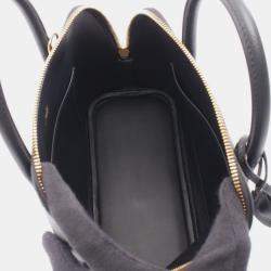 مملوكة مسبقًا Hermes Bolide 1923 25 Noir Black Epsom Leather Shoulder Bag