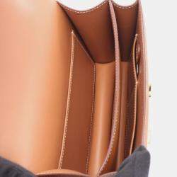 مملوكة مسبقًا حقيبة كتف هيرمس كونستانس 18 جلد إبسوم ذهبي