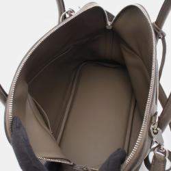 مملوكة مسبقًا Hermes Bolide Etain Taurillon Clemence Leather Shoulder Bag