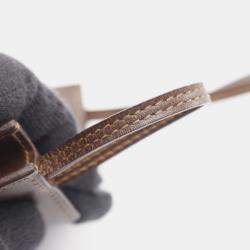 Pre Owned حقيبة كتف هيرمس أومينتو جلد عجل بني بوكس